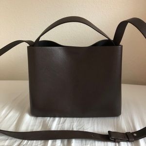 Aesther Ekme brown mini crossbody Sac
